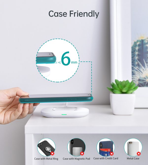 Choetech T550-F 15W Fast Wireless Charging Pad