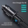 Choetech TC0006 Dual USB-A / USB-C PD3.0 30w Car Charger