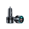 Choetech TC0011 130W Dual USB-C+ USB-A Fast Car Charger (Laptop Charger)