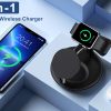 Choetech T587 15W  3 in 1 Holder Magnetic Wireless Charger for Iphone