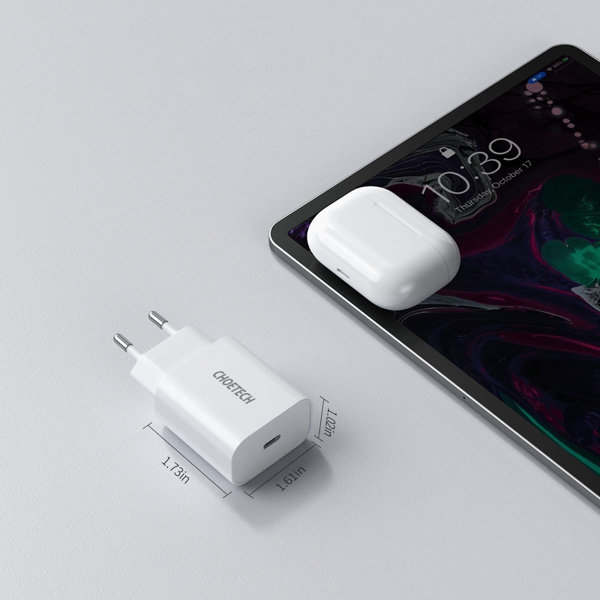 Choetech Q5004-EU Type-C PD20W Charger