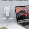 Choetech PD6011 67W GAN Ultrathin A+C Wall Charger White