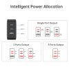 Choetech PD8005 100W GAN Dual C+Single A Charger