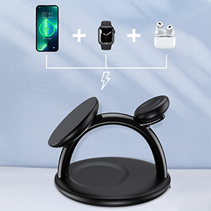 Choetech T587 15W  3 in 1 Holder Magnetic Wireless Charger for Iphone