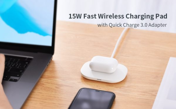 Choetech T550-F 15W Fast Wireless Charging Pad