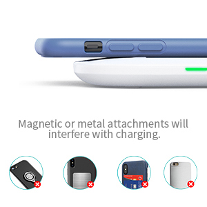 Choetech T550-F 15W Fast Wireless Charging Pad