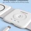 Choetech T588 3 in1 Foldable Magnetic wireless charger station