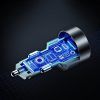 Choetech TC0011 130W Dual USB-C+ USB-A Fast Car Charger (Laptop Charger)