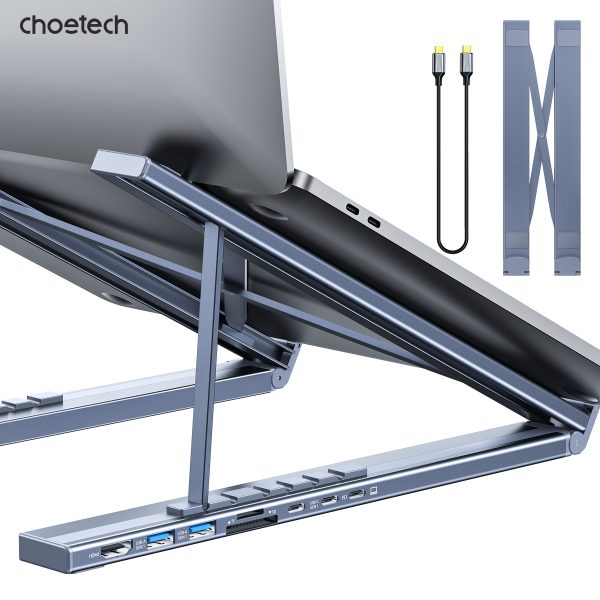 Choetech HUB-M48 7 in 1 HUB Laptop Stand