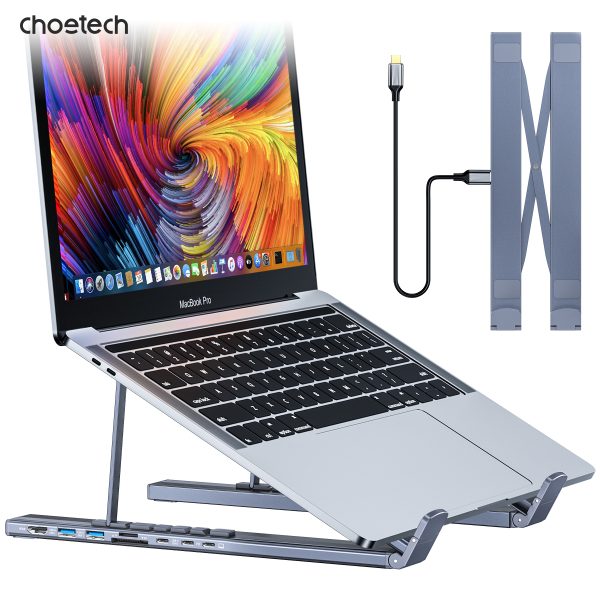 Choetech HUB-M48 7 in 1 HUB Laptop Stand
