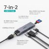 Choetech HUB-M24 7-In-2 MacBook Pro/Air USB Adapter USB C Hub