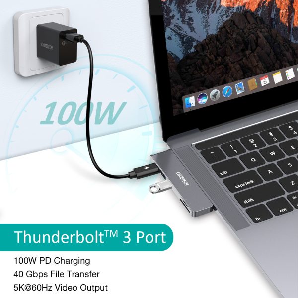 Choetech HUB-M14 7-In-1 USB-C Multiport Adapter For Mac