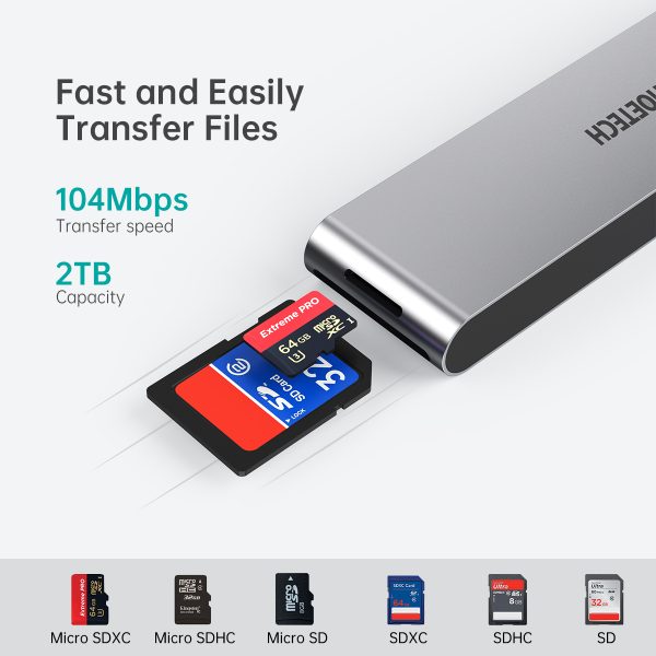 Choetech HUB-M24 7-In-2 MacBook Pro/Air USB Adapter USB C Hub