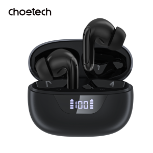 Choetech BH-T60 ENC+ANC TWS earphone With 4 Mics Black