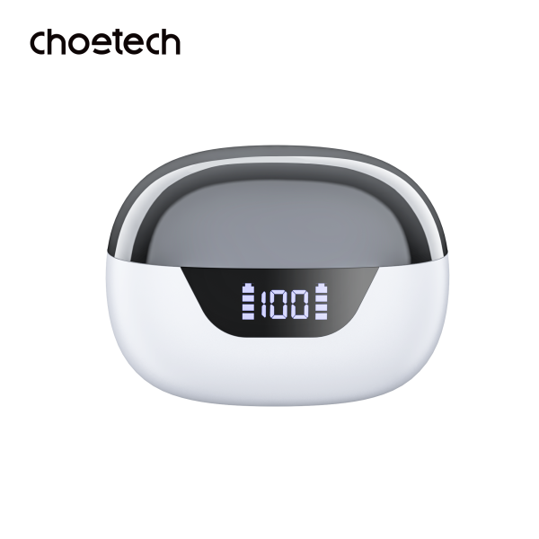 Choetech BH-T60 ENC+ANC TWS earphone With 4 Mics White