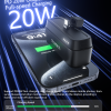 Choetech B740 PD20W 5 000 mAh Power Bank Black