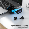Choetech BH-T60 ENC+ANC TWS earphone With 4 Mics Black