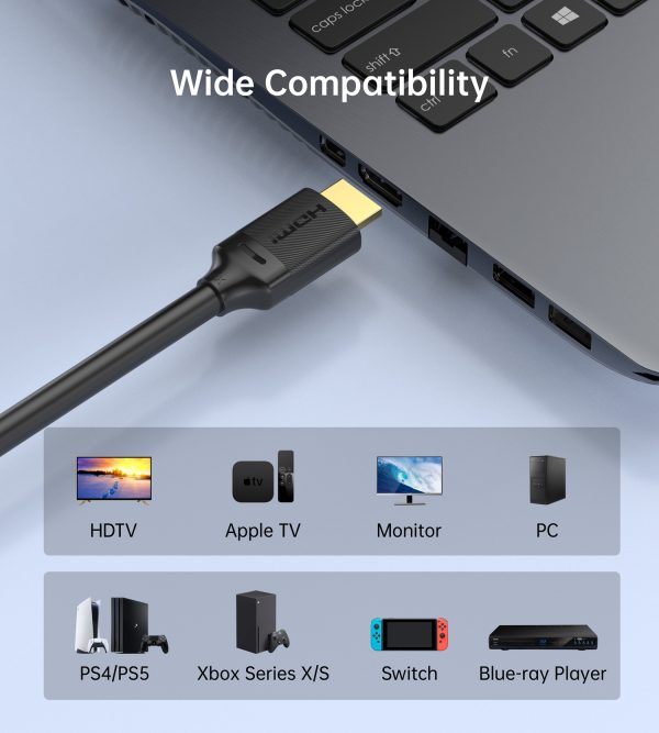Choetech XHH03 8K@60Hz HDMI to HDMI 2m PVC cable