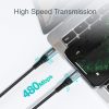 Choetech IP0039 1.2m type-c to lightening MFI nylon braid cable