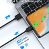 Choetech AC0002 1m usb-A to type-c PVC cable