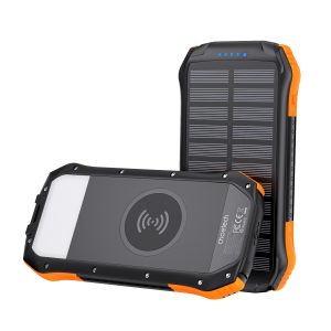 Choetech B659 10000mAh Solar Power Bank with Wireless Charge