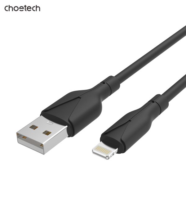 Choetech XAL-0003 USB-A to Lightning 1M, 2.4A Black