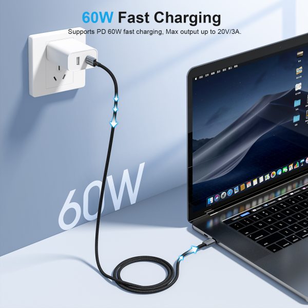 Choetech XCC-1014 PD 60W USB-C to USB-C 1.2m Cable