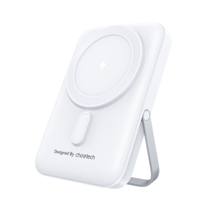 Choetech B743 10000mAh Magnetic Wireless PD20W Power Bank White