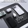 Choetech PD5012 NexGen Mini PD30W GAN A+C Wall Charger White
