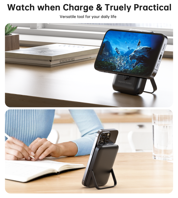 Choetech B743 10000mAh Magnetic Wireless PD20W Power Bank Black