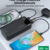 Choetech B730 PD22.5W Dual USB-A+Type-C Power bank 30.000mAh Digital Screen