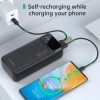 Choetech B730 PD22.5W Dual USB-A+Type-C Power bank 30.000mAh Digital Screen