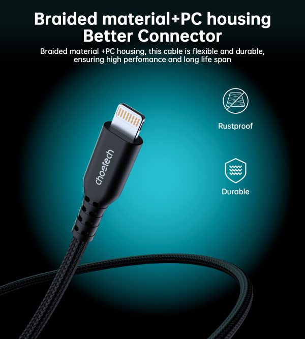 Choetech XCL-1021 Type-C to Lightning 1.8M Cable