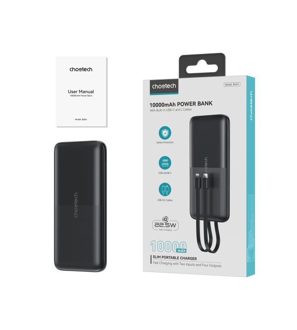Choetech B654 10000mAh 22.5W Power Bank