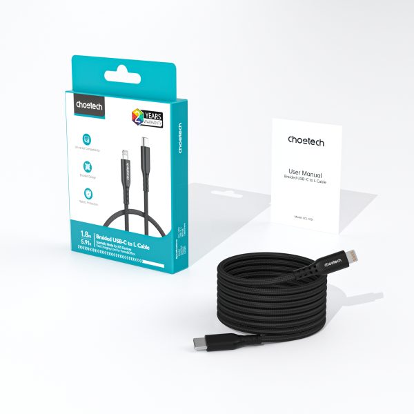 Choetech XCL-1021 Type-C to Lightning 1.8M Cable