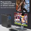 XDH01-10 Choetech XDH01 DP to HDMI კაბელი (DisplayPort-იდან HDMI-ზე)