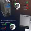 XDH01-9 Choetech XDH01 DP to HDMI კაბელი (DisplayPort-იდან HDMI-ზე)