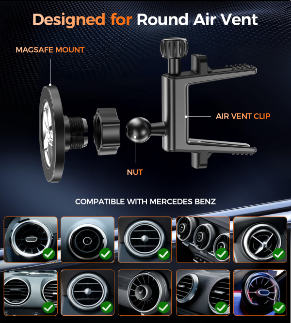Choetech H093 Magnetic Car Phone Mount
