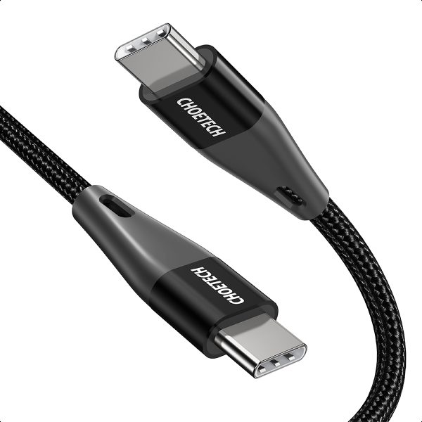 Choetech XCC‑1008‑BK USB‑C to USB‑C კაბელი