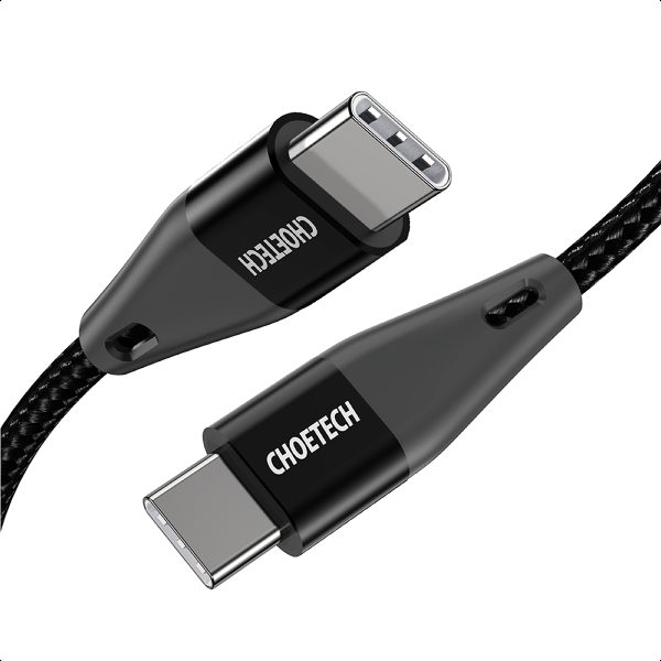 Choetech XCC‑1008‑BK USB‑C to USB‑C კაბელი
