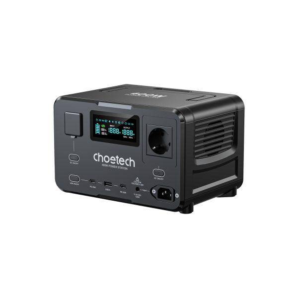 Choetech BS007 Dash Plus 400W/256Wh — შავი