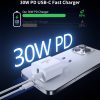 Choetech PD9009 PowiX PD30W wall Charger White