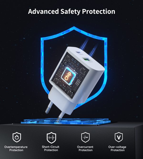 Choetech PD9009 PowiX PD30W wall Charger White