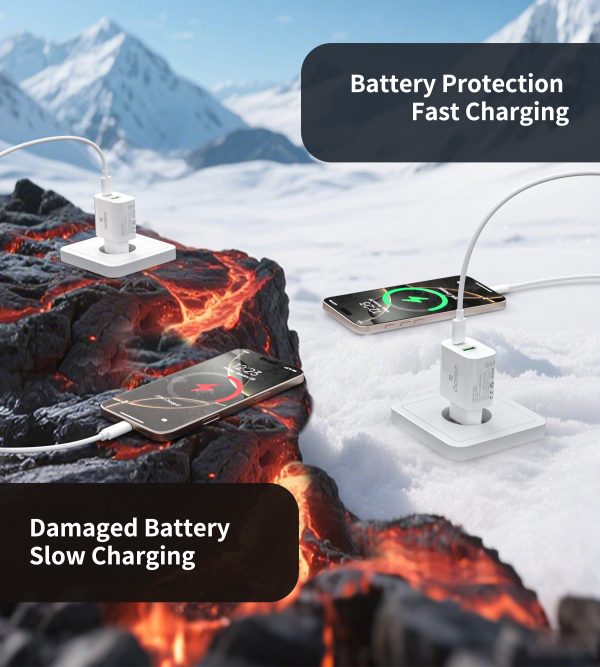Choetech PD9009 PowiX PD30W wall Charger White