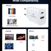 Choetech PD9009 PowiX PD30W wall Charger White