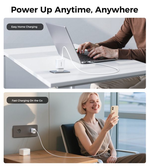 Choetech PD9009 PowiX PD30W wall Charger White