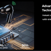 Choetech BH-T86 Aura True Wireless — შავი