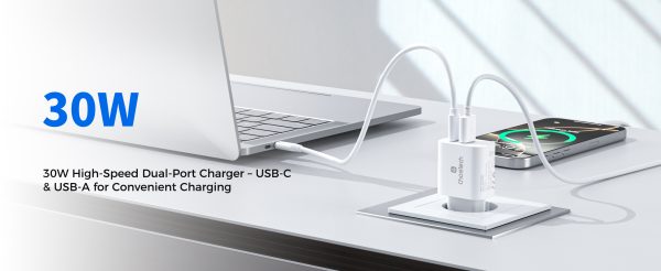 Choetech PD9009 PowiX PD30W wall Charger White