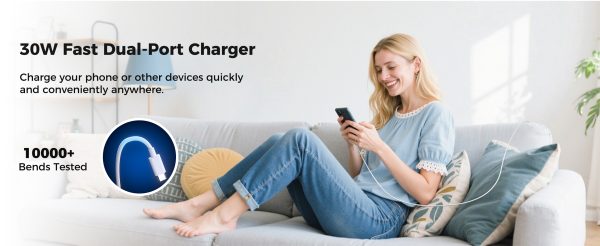 Choetech PD9009 PowiX PD30W wall Charger White