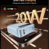主图02 Choetech B860 PowerLeap 10000mAh — ვერცხლისფერი